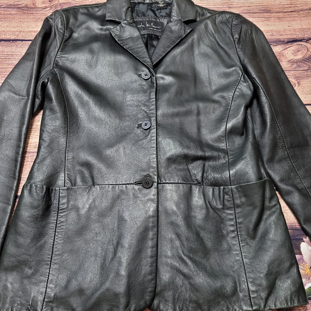 J2 Nicole Miller New York City Lambskin Leather M
